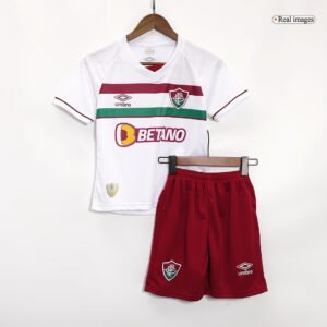 Kid's Fluminense FC Away Soccer Jersey Kit(Jersey+Shorts) 2023/24